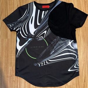 Black and White Short Sleeve Tee